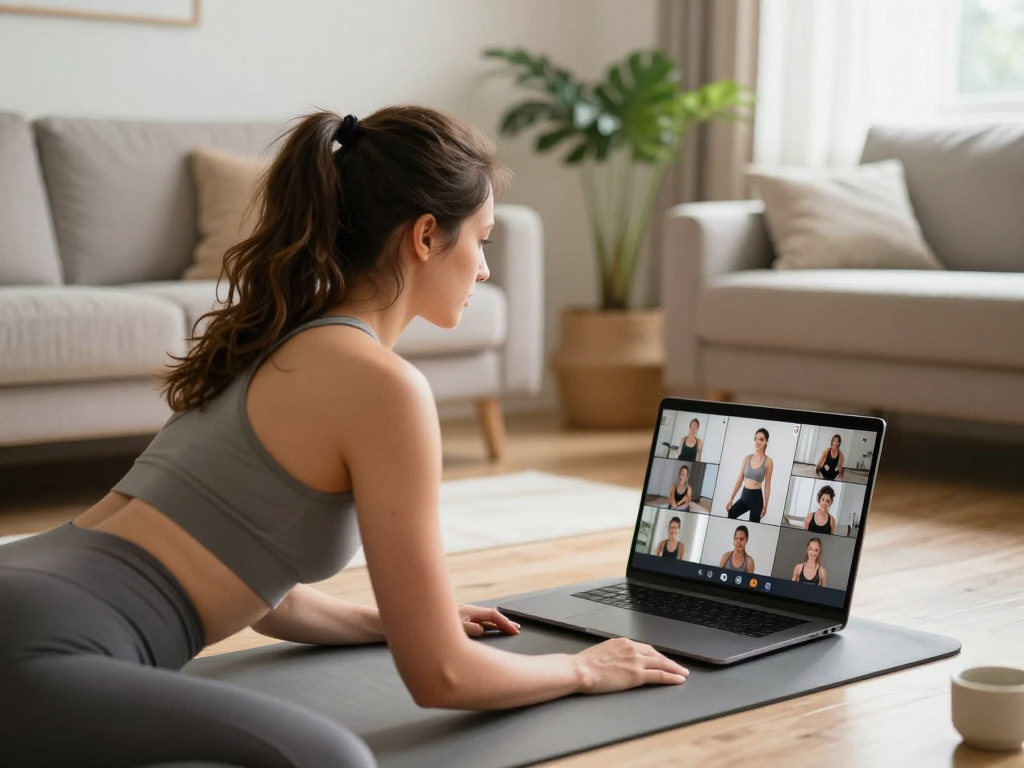 MotionHub online classes setup: auto-create Zoom or Google Meet join links per class